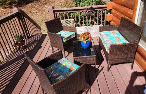 Solar powered log cabin with mountain views, 3acres - Foto 10