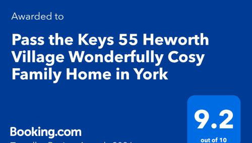 Pass the Keys 55 Heworth Village Wonderfully Cosy Family Home in York - Foto 5
