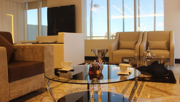 Zona de estar del vestíbulo