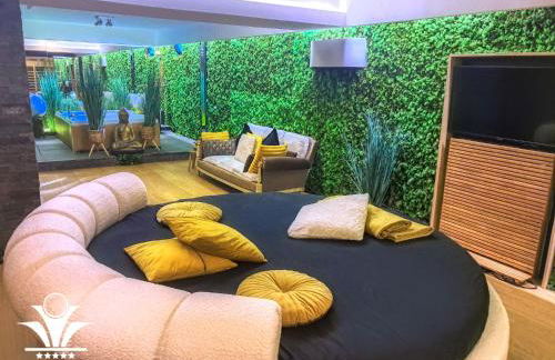 Panoramique 180 lac et montagne et Nid Secret spa romantique - Foto 25