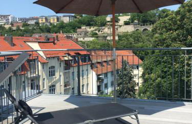 Jugendstil-Altbauwohnung mit Dachterrasse direkt an der Karlsaue - Foto 28
