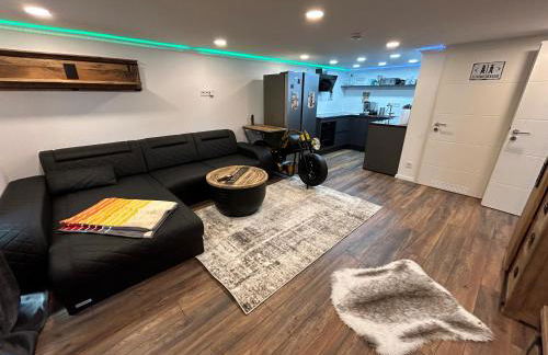 Traumwohnung 3 Zi im Grünen Retro Terrasse, Garten, Grill, Wifi - Foto 8