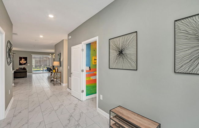 Magical Family Home 8min-disneyworld Pool Spa Sleeps 22 Stl103 - Foto 2