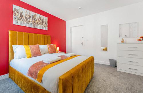 NEW! Stylish 5-Bed Apartment in Stockton-on-tees by Stay With Us, Perfect for Contractors & Large Groups, FREE Parking! - Foto 8
