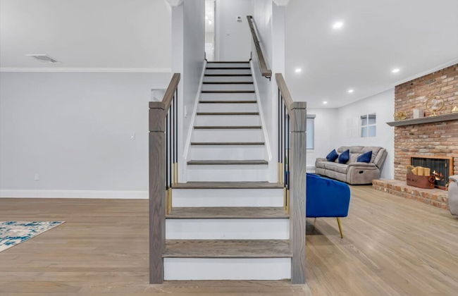 Cozy Family Home Fireplace and Backyard Playset - Photo 14