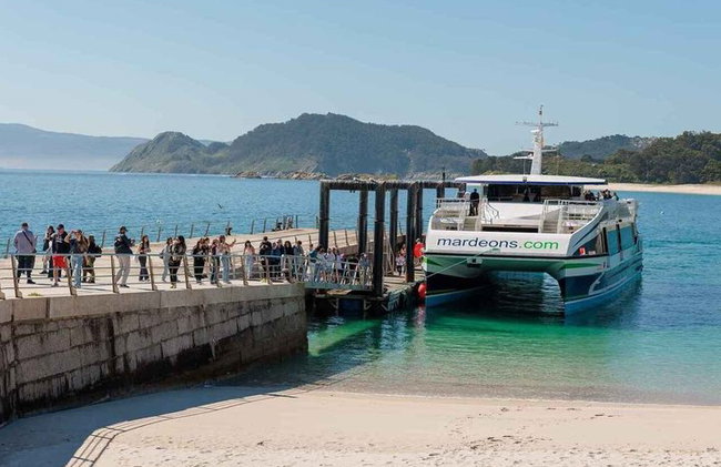 Excursion d'une journée aux îles Cíes au départ de Santiago avec ferry et transport - Photo 4