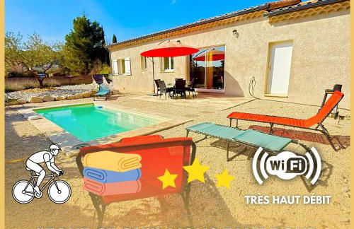 Villa Maria - Piscine - Parking- WIFI- Proche Ventoux - Ideal Cyclistes - Foto 1