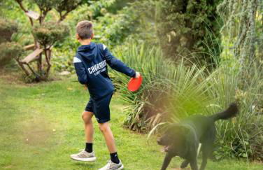 Ferienhaus hoch über dem Taubertal mit fantastischem Weitblick, Dachterrasse, 2000m2 großem Grundstück und Kamin - Foto 63