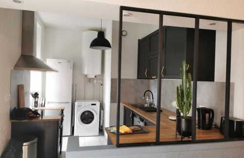 LE PETIT ANGLE APPARTEMENT 2 Pièces, plein centre ville, près de la gare jusqu'à 4 personnes - Foto 10