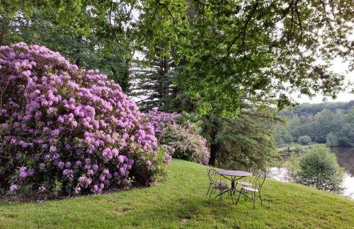 "Le petit bonheur" Gîte van 4 tot 12 personen met privé vijver van 2Ha - Foto 12