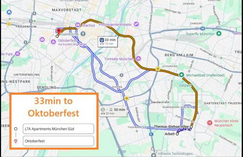 LTA Apartment München Süd No2 Relax & Chill - Foto 9