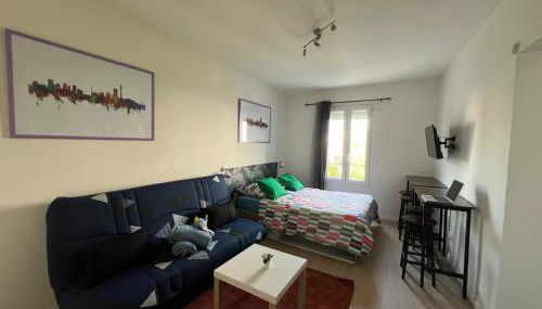 Studio Jozy I confort et jardin en ville 4pers I Futuroscope - Foto 4