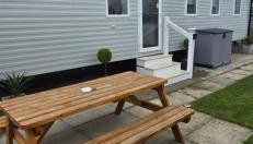 8 berth 3 Bedroomed CARAVAN Lyons Robin Hood Rhyl 17 Elm Crescent - Foto 2