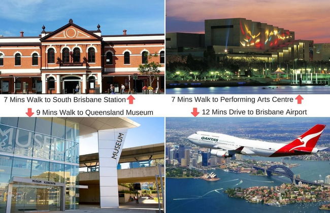 South Brisbane Funky 1 BED Parking Qsb027-18 - Foto 13