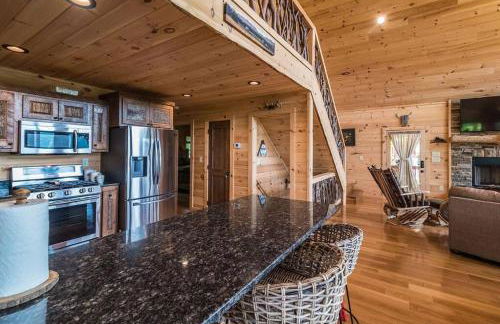 Majestic mountaintop cabin, hot tub, fireplaces - Foto 21