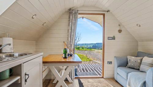 Kingfisher Luxury pod with sweeping countryside - Foto 3