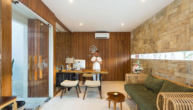 Zona de estar del vestíbulo