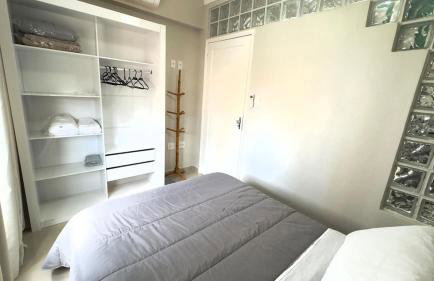 Santos - Gonzaga - Apartamento completo 1 quadra da praia - Foto 16