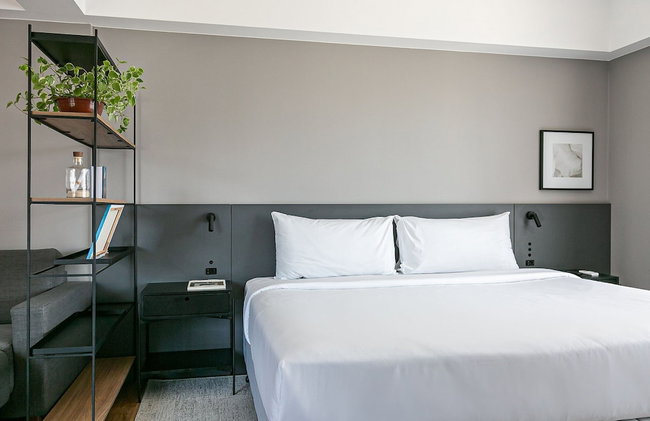 Studios Rio Branco by Viva - Prédio moderno, aptos com cama king-size no centro de Floripa - Foto 13