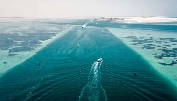 Excursion aux îles d'Abou Dabi