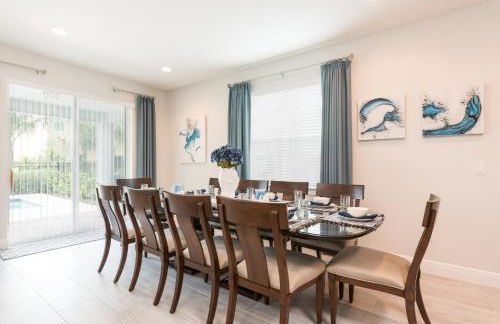 Splendid Home With Private Pool, Loft Area, Waterpark & Resort Access Near Disney At Encore Resort - 7619Br - Foto 5