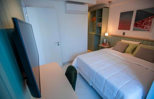 Apartamento Com Jacuzzi na Beira mar de João Pessoa no Branco Haus - Foto 18