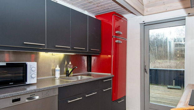 8 Person Holiday Home in Ebeltoft - Foto 5, Cocina privada