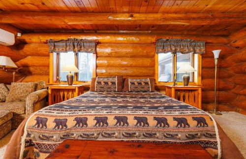 Log Retreat at Fish Creek by Simple Life Rentals - Foto 12