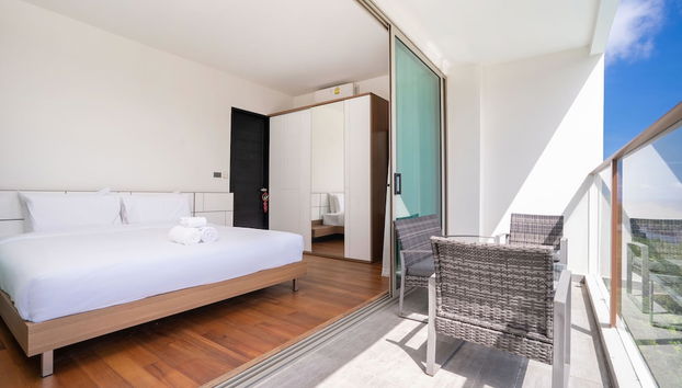 Sea View 2BR Apartment C73 in Oceana - Foto 4, Habitación