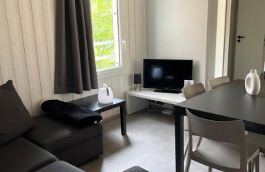 CHALET 10 chaleureux tout confort dans domaine avec Piscine au cœur des Landes bord de Lac avec plage aménagée - Foto 11