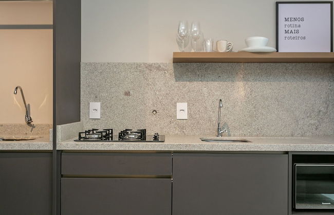 Studios Tower by Viva - Prédio com piscina e estacionamento no centro de Floripa - Foto 46