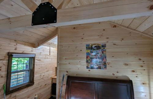 Cabin #6 with hot tub deck and sunset view at Loblolly Pines - Foto 16