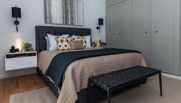 Fashionable Apt in Ano Kipseli w Balcony - Foto 4, Habitación