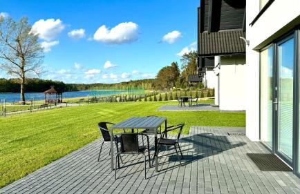 Domki nad jeziorem u Izy z balią ogrodową - Foto 1