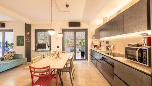 Ædrian's Loft. Boutique apartment with private terrace in the center of Rome - Foto 5, stove, dishwasher, toaster
