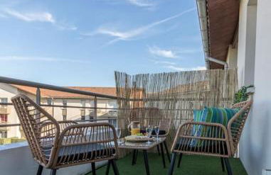 Splendid et cosy T2 terrasse, Airbus et Aéroport - Foto 16