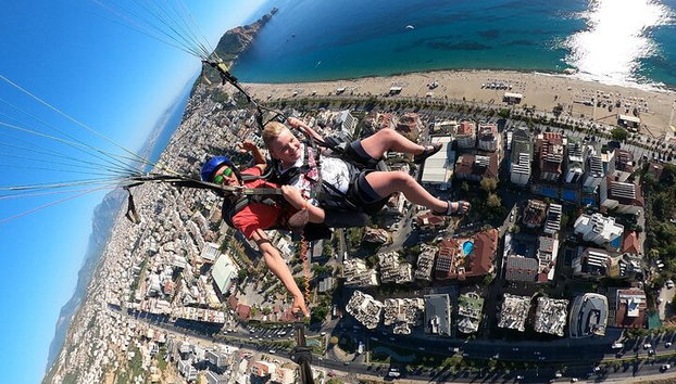 Alanya Parapente y traslado con Cleopatra Beach - Foto 4