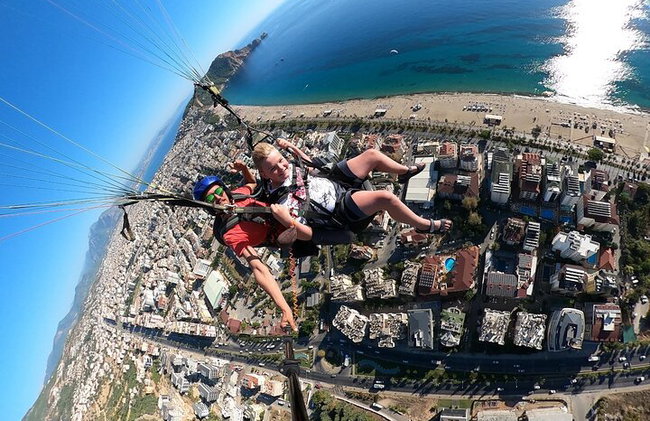 Alanya Parapente y traslado con Cleopatra Beach - Foto 4
