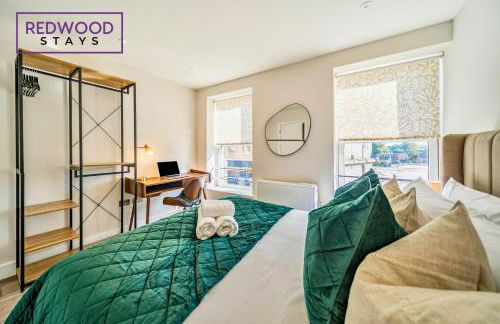 Brand New Town Center, Free Fast WiFi, Balcony By Redwood Stays - Foto 65