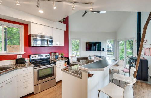 Island Retreat on Pistakee Lake Deck and Gas Grill! - Photo 9