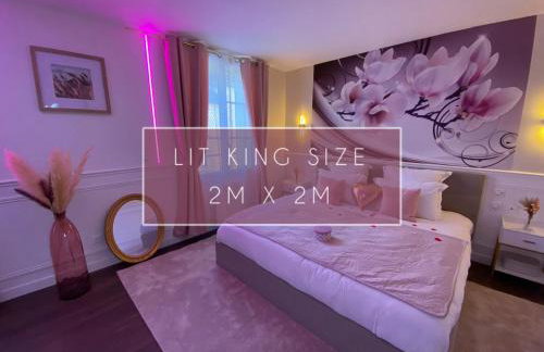 Cocon Diamant - Nuit Romantique - Jacuzzi et Sauna - Hyper-Centre - Foto 2