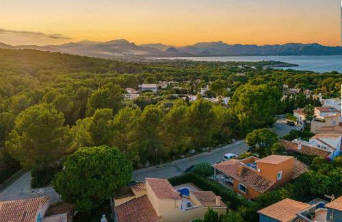 Villa Teix de Bonaire para 10, jardines y vista mar - Foto 49