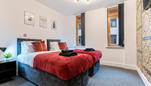 Exclusive Offer on 1 Bed l Monthly Offer l City Center Birmingham Apartment l Sleeps 4 l Free Parking l Wifi l Stylish l City View l By Zen Nights Short Lets & Serviced Accommodations - Foto 3