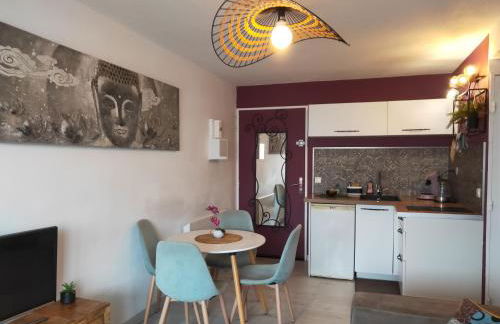 La Perle Marine, Cosy et rénové, 200 m de la plage, 1 chambre, parking et Wifi - Foto 14