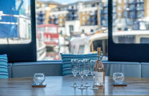 Luxurious houseboat near Canary Wharf in London - Foto 2