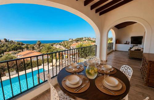 Magic Dream Seaview Villa Denia with 2 Pools, BBQ, Airco, Wifi - Foto 17