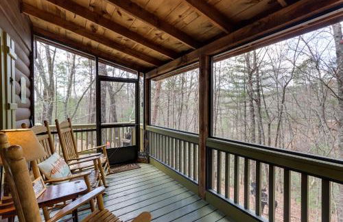 Private Hot Tub! Cherry Beary Den in Blue Ridge - Foto 25