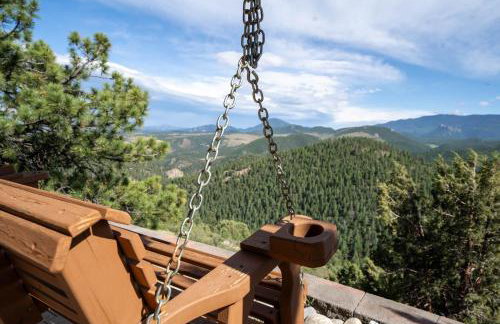 Starry Mountain Manor! Infinity Swing, Decks, Spa - Foto 16