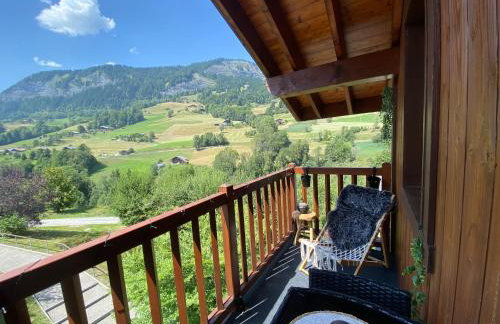 L'Ecrin des Myrtilles - Appartement cosy - Piscine et vue montagne - Alpes - Val d'Arly - Aravis et Beaufortain - Foto 14