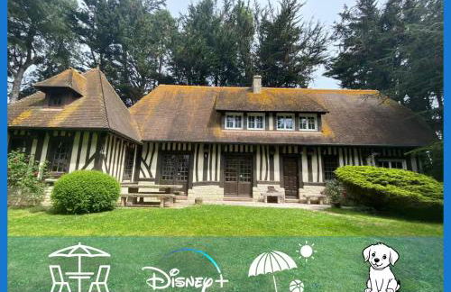 Chant des mouettes Maison rénovée spacieuse tout confort grand jardin belle terrasse aménagée parking 8 personnes 4 sdb 5 wc à 10 mn à pied de la mer Port en Bessin tous commerces restaurants proche Omaha Beach - Photo 1